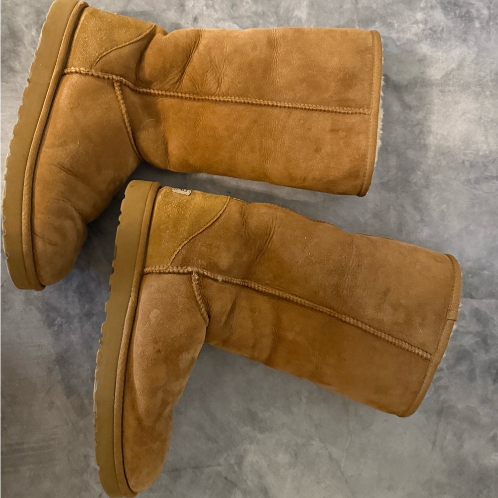 UGG Chestnut Suede Boots